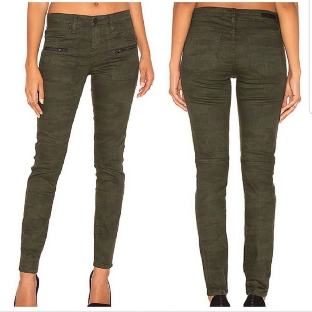 Sanctuary Ace Utility Camo Denim